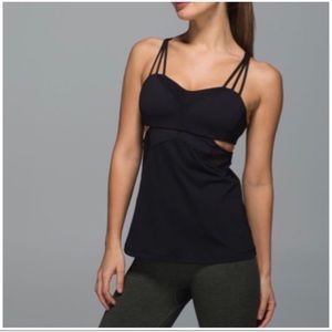Lululemon Exquisite Tank II in Black